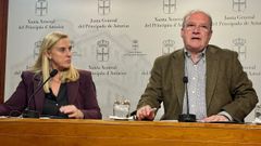 Rueda de prensa de los diputados del PP Jos� Cuervas-Mons y Susana Fern�ndez sobre Vipasa