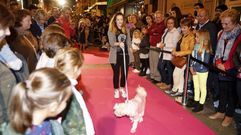 La protectora Cometa desfil� con cinco perros 