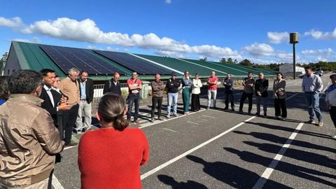 La instalaci�n fotovoltaica se ha instalado en la cubierta de la nave del mercado