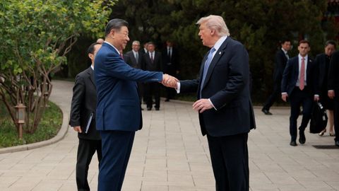 Encuentro de este viernes entre Trump y Xi en Zhongnanhai