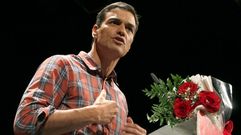 Pedro S�nchez: �Hace dos d�as, alguno y alguna vio que hab�a partido�