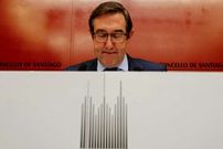 Curr�s, el d�a que anunci� su dimisi�n como alcalde. 