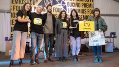 Entrega de premios na anterior edici�n dos Premios Fouci�o