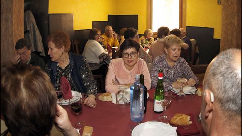 Comida de Reyes para  los mayores de Rianxo