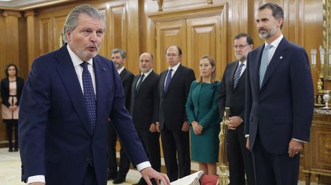  El ministro Educaci�n, Cultura y Deporte, ��igo M�ndez de Vigo