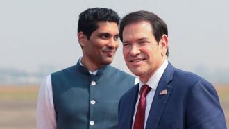 El secretario de estado norteamericano, Marco Rubio