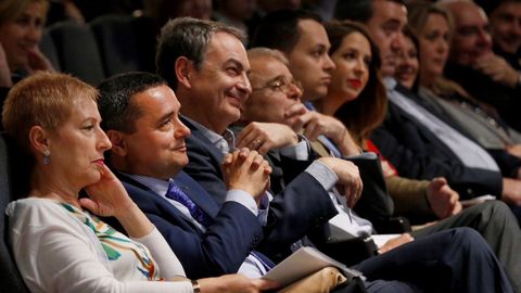 Jos� Luis Rodr�guez Zapatero en la clausura del congreso bienal del Consejo General de Colegios Oficiales de Secretarios, Interventores y Tesoreros de la Adinistraci�n Local (Cosital) celebrado en Gij�n
