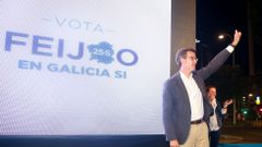 Feijoo apost� por arrancar la campa�a en A Coru�a. 
