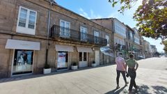 El inmueble que alberg� el antiguo Casino se distingue por su balconada de hierro forjado