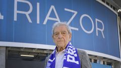 Beci, exjugador y exsecretario t�cnico del Deportivo, posa para La Voz en los aleda�os de Abanca Riazor. 