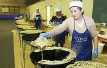 La Festa da Filloa � Pedra de Loro�o, en im�genes