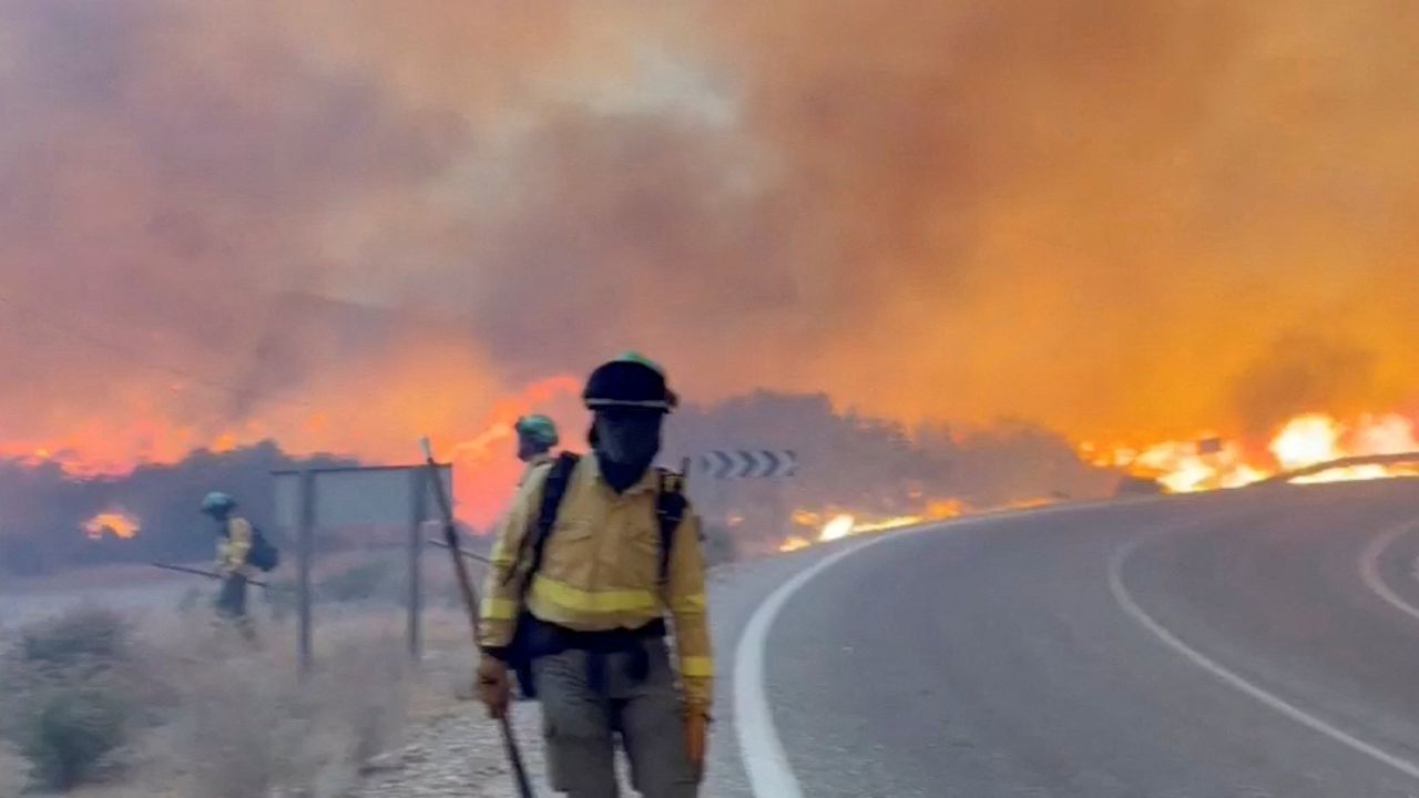 El incendio forestal de Los Gallardos ya es el segundo con más muertos en la historia de España