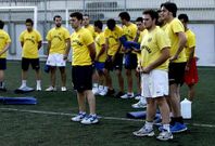Los futbolistas de �scar M�ndez son conscientes de que necesitan ganar en su campo. 