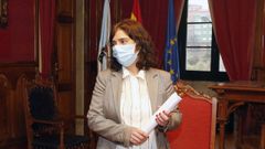 La concejala de Servizos Sociais de Vilagarc�a, Tania Garc�a