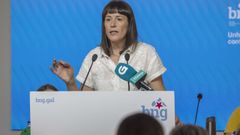 La portavoz nacional del BNG, Ana Pont�n.