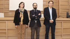 Marina Blanco, Pedro J.Marcos y Carlos R�bade