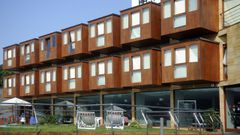 Vista del hotel Herbeira, a cuyos hu�spedes se dirige esta iniciativa