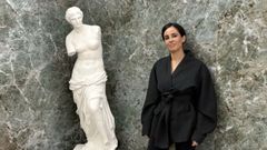 Paula Mart�nez Dieste, en su estudio Utop�a Well Being Club, en Boiro.