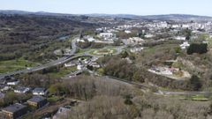 La propuesta de hace un a�o inclu�a el final de la Rolda Leste de Lugo en la glorieta del fondo de la avenida de Madrid