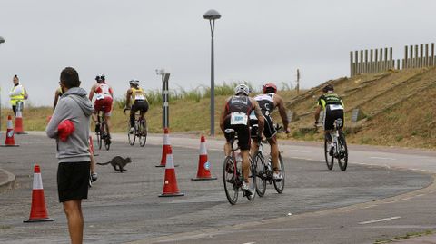 Pruebas de H�rcules XTRM en la playa de San Amaro y Adormideras