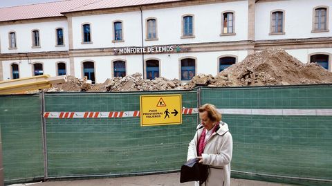 La zona permanece cortada en su totalidad al paso de vehculos
