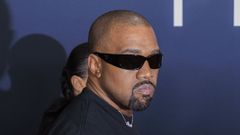 Kanye West durante un evento en Los �ngeles en 2025
