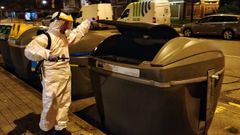 Recogida de basura y desinfecci�n a tres turnos: ma�ana, tarde y noche