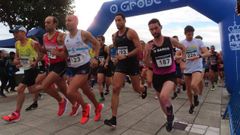 Salida de una edici�n pasada de la Carreira Popular do Marisco