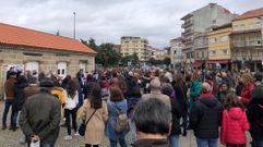 Detalle de la concentraci�n celebrada este domingo en Monforte