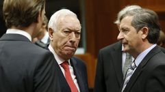 Jos� Manuel Garc�a-Margallo particip� en la cumbre extraordinaria de ministros de Exteriores de la UE. 