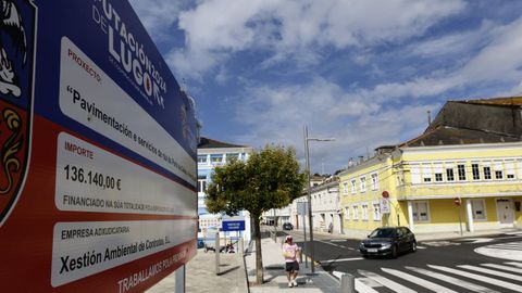 La reforma de la Rúa do Porto de Celeiro se concluyó en el pasado mes de julio