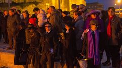 O Caietano pag� sus pecados en la hoguera de Laxe