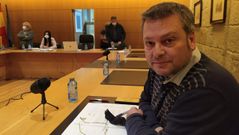 Leopoldo Rodr�guez, portavoz del BNG en Celanova