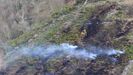 Incendio forestal en Grandas de Salime