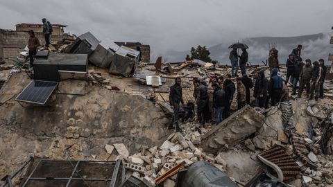 Consecuencias del sesmo en Siria