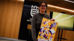 La concejala de Promocin Econmica de Pontevedra, Anabel Gulas, present este martes Segundo Premio