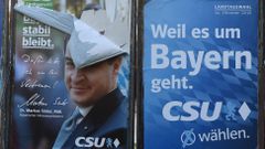 El cartel ca�do del candidato de la CSU prefigura el retroceso que le espera el domingo