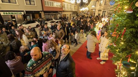 Una de las im�genes que dejaron las celebraciones navide�as en Malpica 