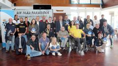 Foto de familia, con las personalidades y triunfadores de la jornada y tambi&eacute;n los vencedores de las pasadas ediciones del gallego y el nacional.