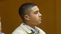 Kaio Amaral, durante una de las sesiones del juicio celebrado en la Audiencia Provincial de A Coru�a