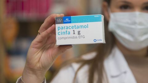 Imagen de archivo de una caja de paracetamol.
