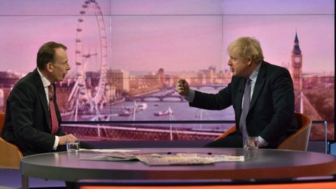 �Es hora de imponer sentencias m�s duras para los responsables de delitos violentos graves y para los terroristas�, afirm�  el domingo Johnson en un programa de la BBC