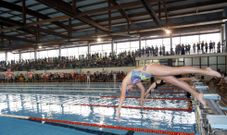 La �nica piscina ol�mpica de la provincia, situada en Lieiro, acogi� en 2015 el Campeonato gallego alev�n de verano de nataci�n. 