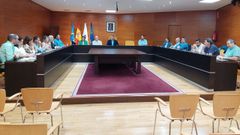 Pleno de Sanxenxo, en una foto de archivo