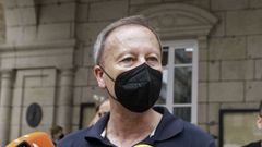 Rafael Rodr�guez Villarino, portavoz del grupo socialista en la Diputaci�n Provincial de Ourense