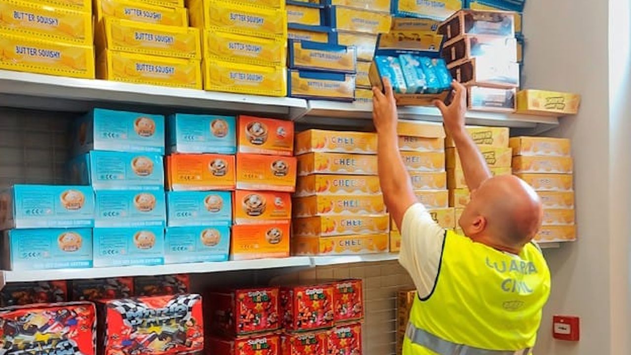Intervienen más de 83.000 juguetes ilegales para la venta en las fiestas de la comarca de A Coruña