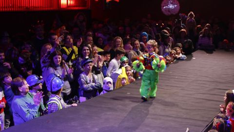 Festival infantil en la Sala Capitol de Santiago.