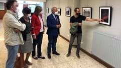 Inauguraci�n de la muestra en la Casa de Cultura Lois Pereiro
