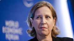 Imagen de Susan Wojcicki en el 2022, durante el Foro Econmico de Davos.