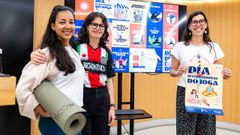 Presentaci�n da programaci�n de actividades polo D�a do Ioga no Concello de Pontevedra